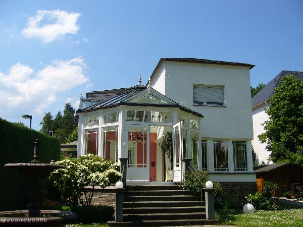 Wintergarten in Attendorn im Sauerland Frontansicht